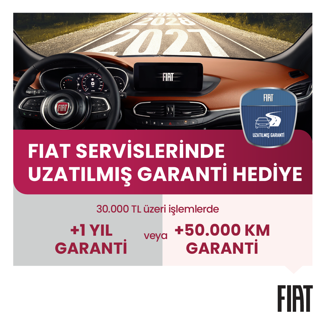 You are currently viewing 30.000 TL ÜZERİ İŞLEMLERDE +1 YIL GARANTİ VEYA +50.000 KM GARANTİ HEDİYE!
