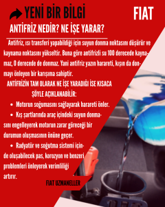 Read more about the article ANTİFRİZ NEDİR? NE İŞE YARAR?
