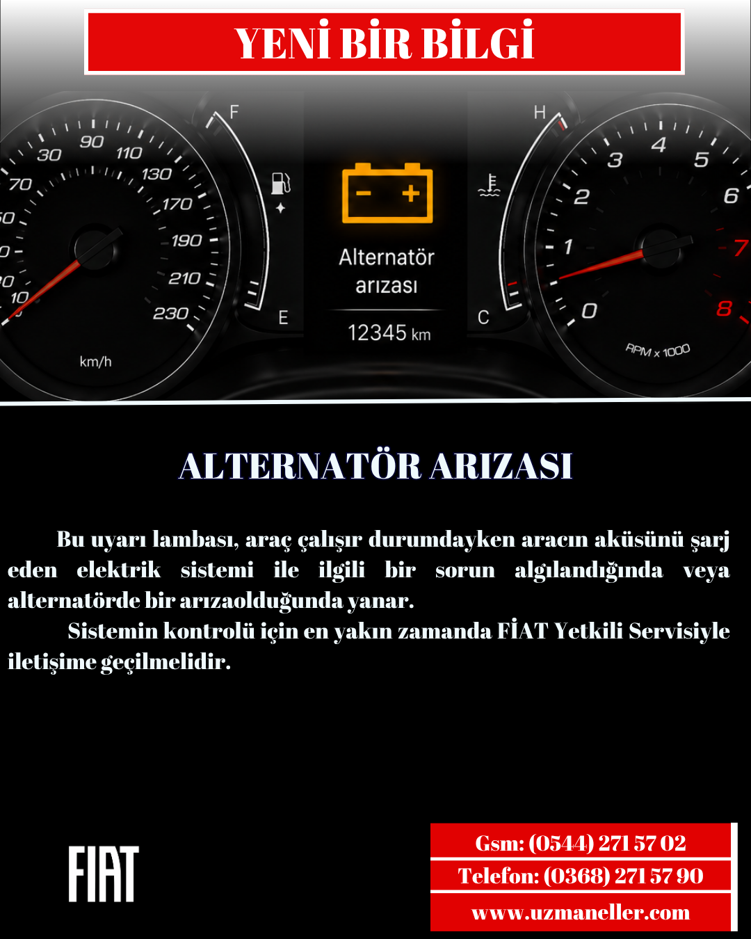 Read more about the article ALTERNATÖR ARIZASI NEDİR?